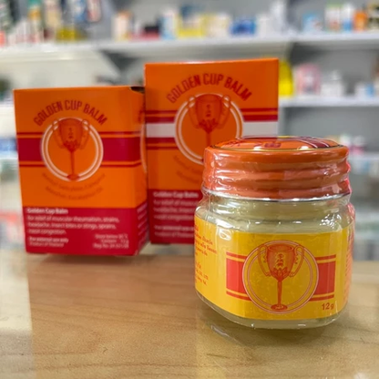 Golden Cup Balm – “Truetong” Brand (Since 1950) | 12g, 22g, 50g